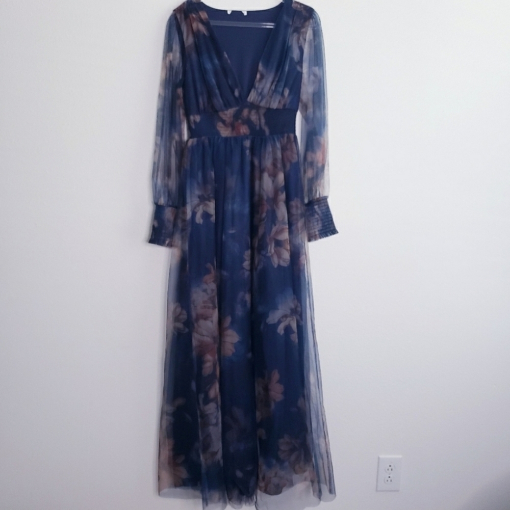 Baltic Born Layla Tulle Maxi Dress New Without Tags - Picture 2 of 8